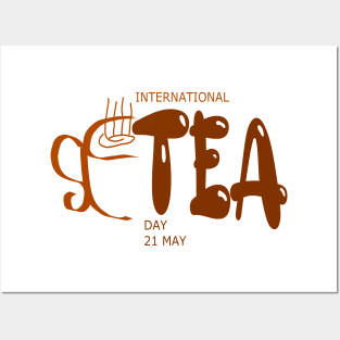 International Tea Day Posters and Art